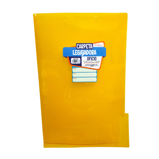 Carpeta Plástica Legajadora Celuguia Oficio Grafitos