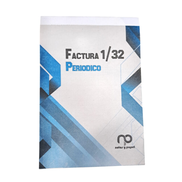 Facturero Periódico 1/32