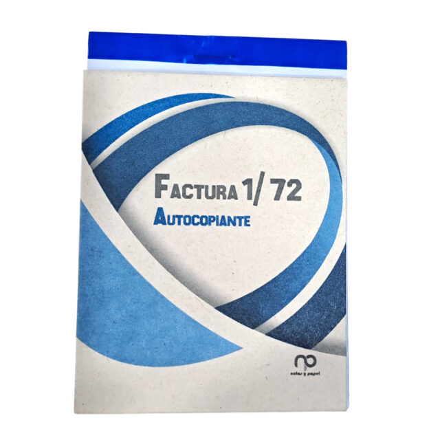 Facturero Autocopiante 1/72