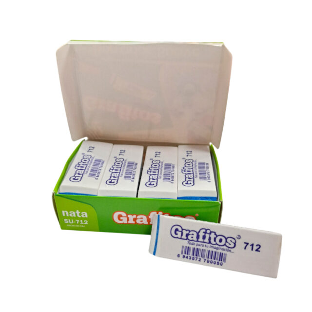 Borrador Grafitos 712 Caja X 12 - Imagen 2