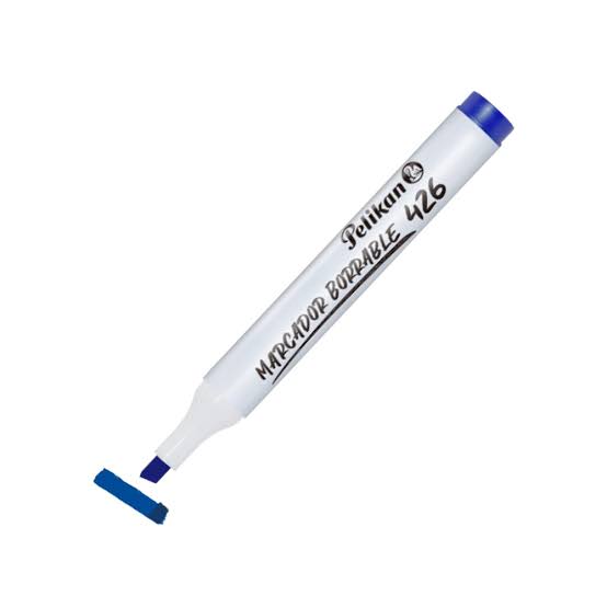 Marcador Pelikan 426 Borrable Azul