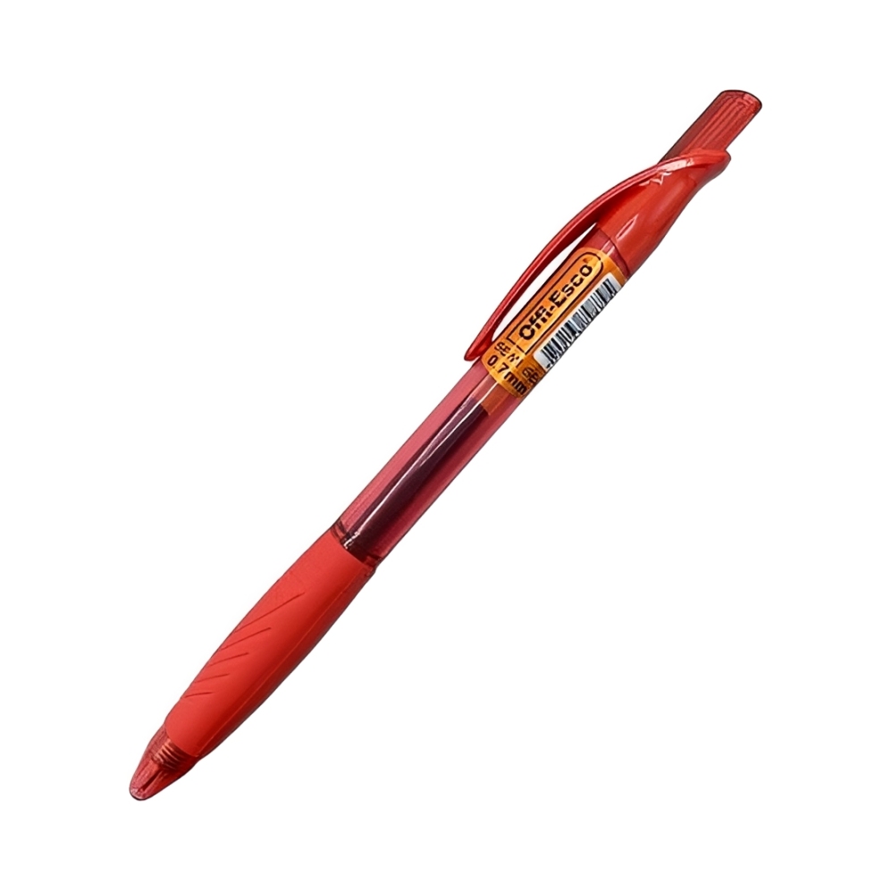 Esfero Retractil Offiesco Rojo Oe050