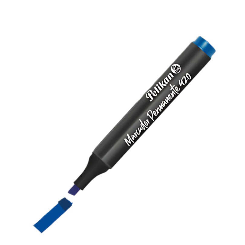 Marcador Pelikan 420 Permanente Azul