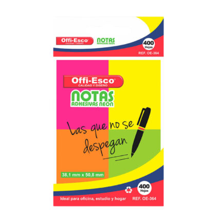 Notas Adhesivas Offiesco X4 Oe364